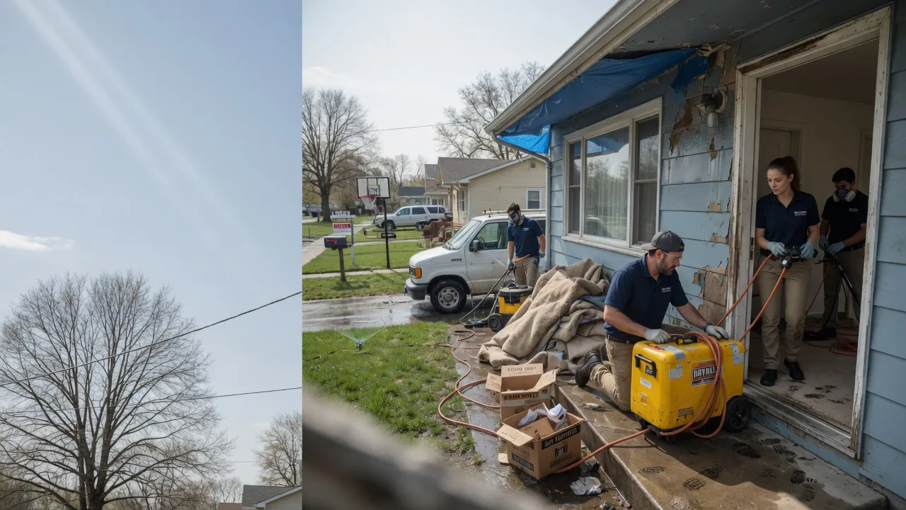 Basement Flood Cleanup in Lampe, MO near me